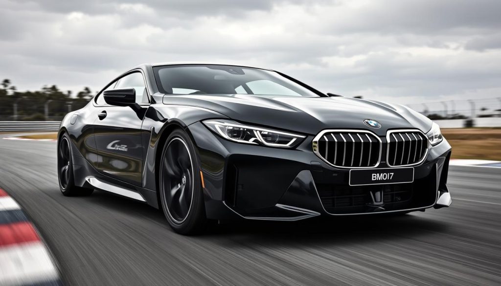 2024 BMW i7 M70 performance model showing the sporty design elements