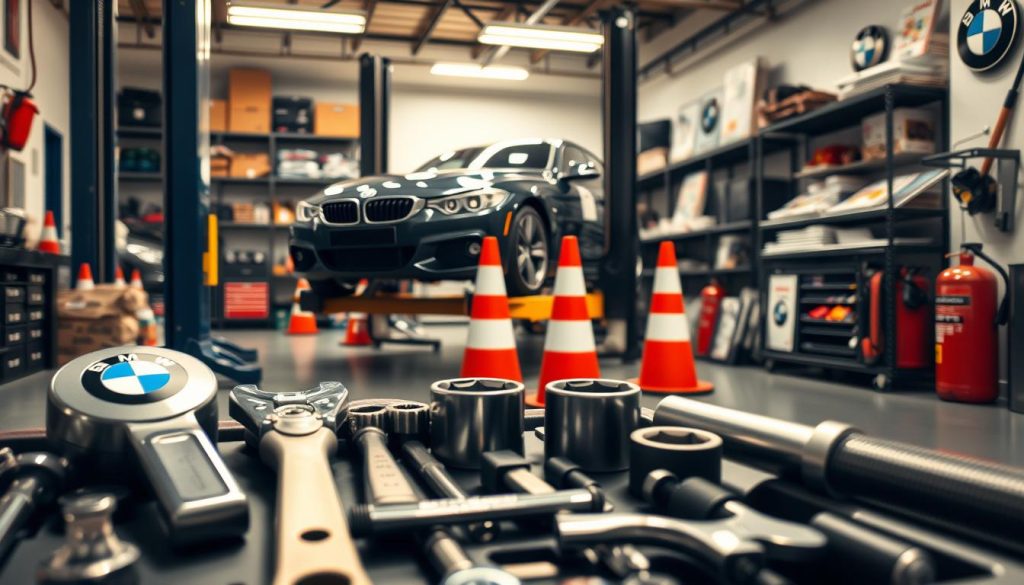 BMW safety precautions