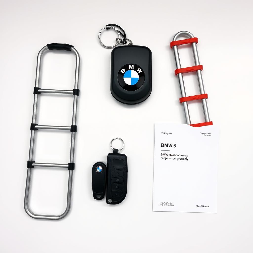 Items needed for BMW garage door opener programming