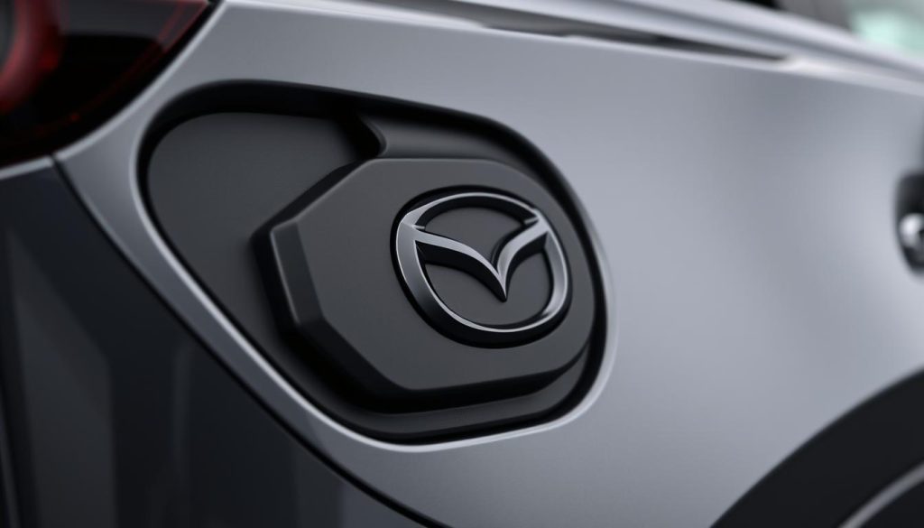 Mazda CX-50 fuel door design