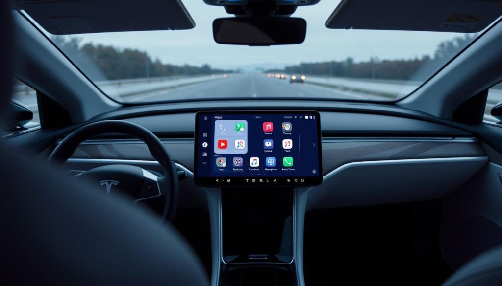 Tesla CarPlay installation