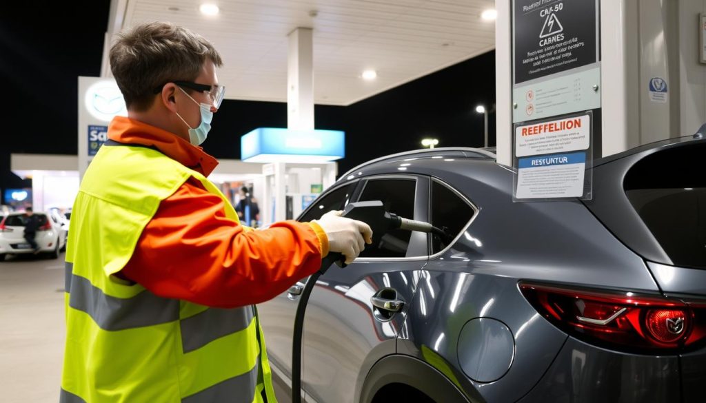 safety precautions refueling