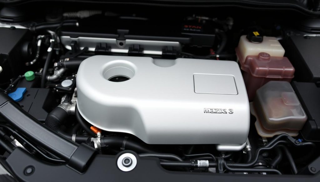 Mazda3 fuel tank location