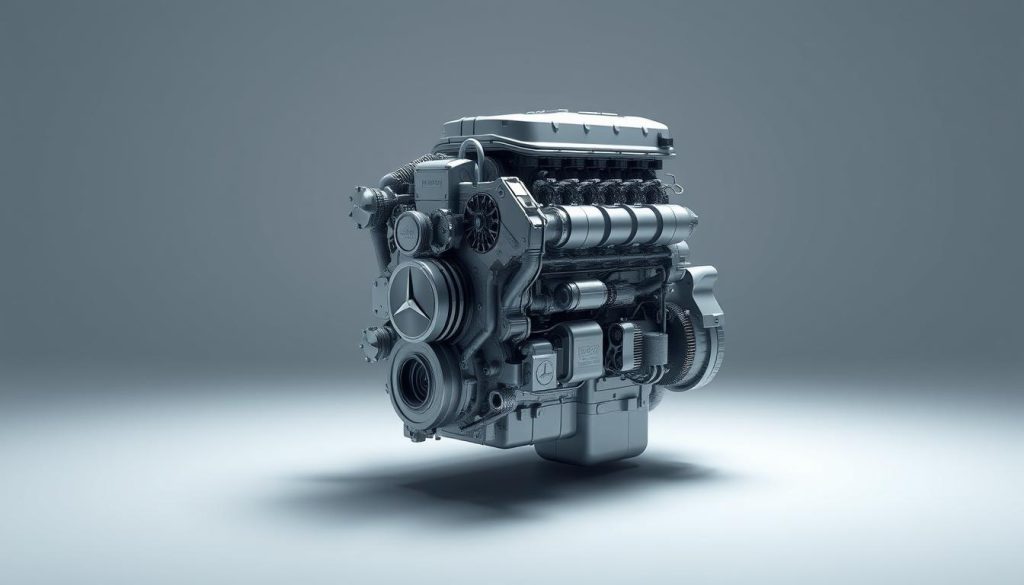Mercedes OM656 engine technical specifications