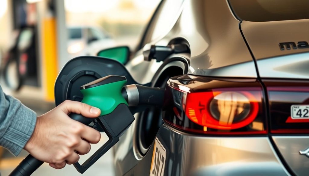 Refueling Mazda3 Safety Precautions