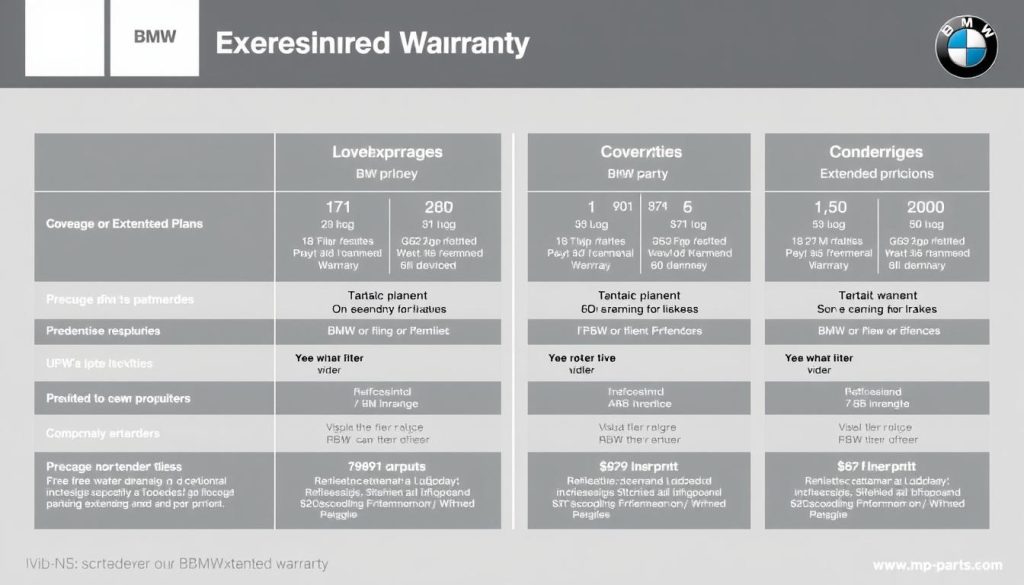 BMW extended warranty options comparison BMW extended warranty options comparison