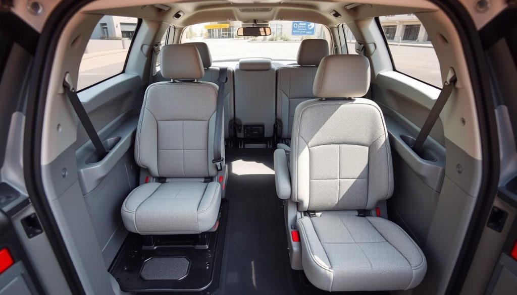 Honda Odyssey seat removal process