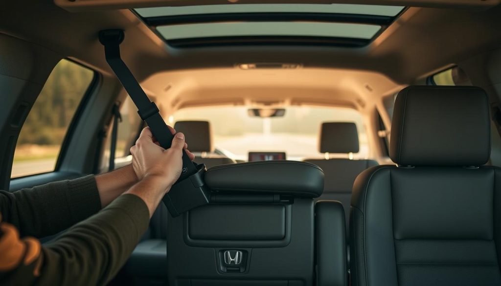 Honda Odyssey seat removal safety