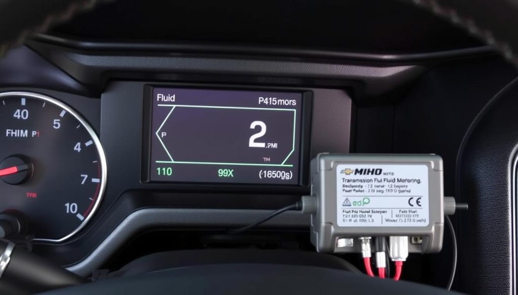 Fourth generation Chevy Silverado electronic transmission fluid monitoring system