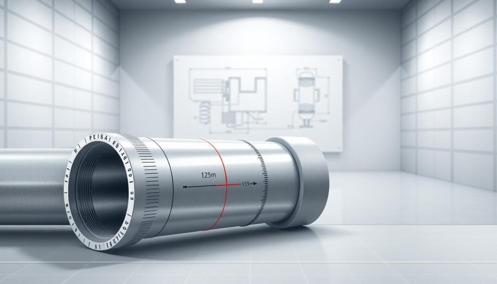 PEX pipe diameter and wall thickness specifications
